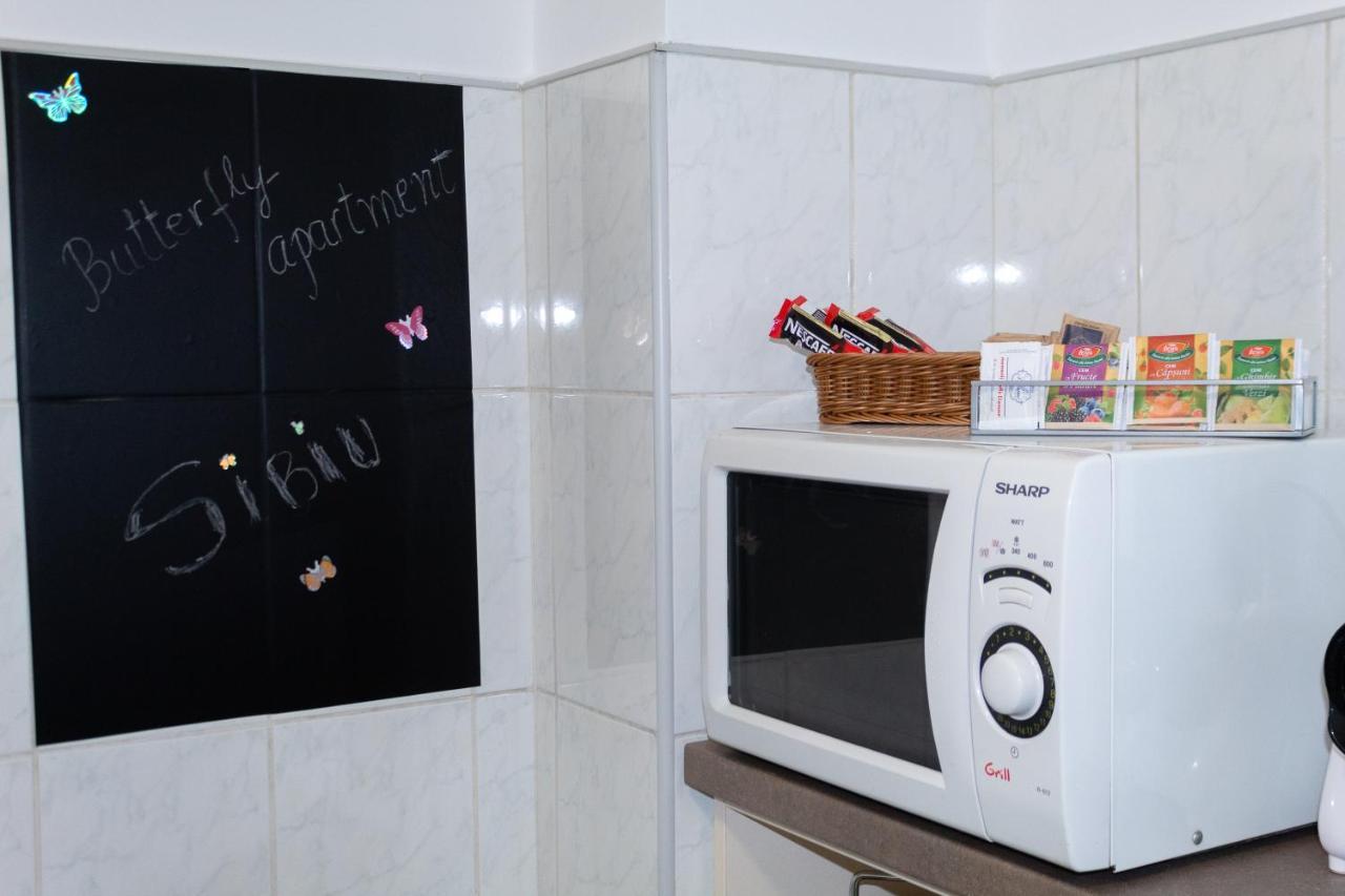 Butterfly Apartment Sibiu Bagian luar foto